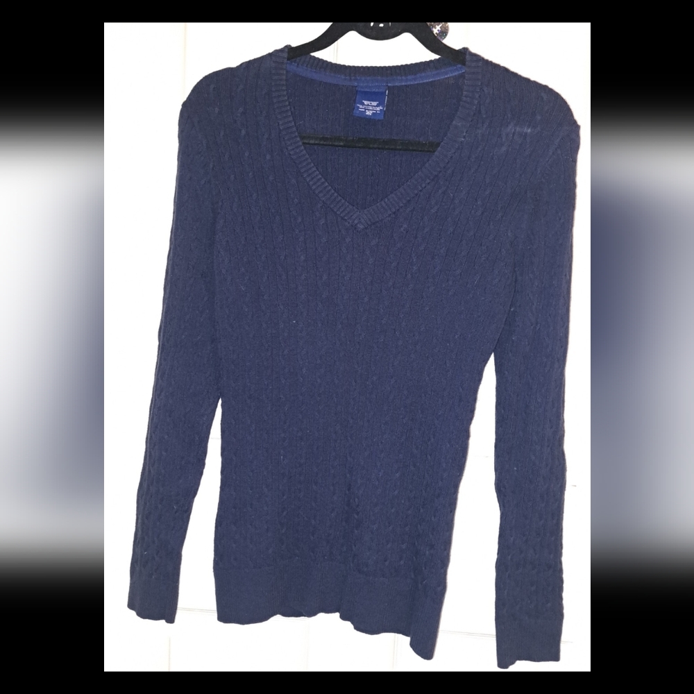 Navy blue sweater